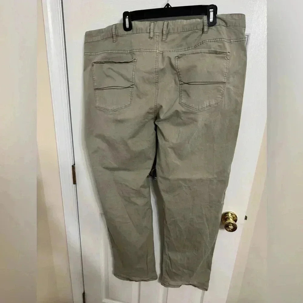 Tommy Bahama 36x28 Men's Khaki Jeans Pants 0428W - Picture 8 of 14